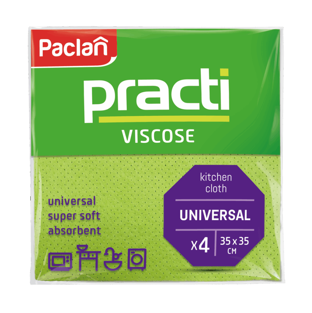 PACLAN PRACTI ŚCIERKI WISKOZOWE 4&nbsp;SZT.