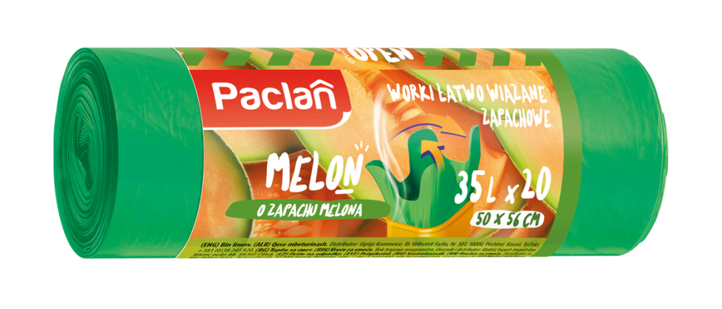 PACLAN WORKI MULTITOP O ZAPACHU MELONA 35L / 60L
